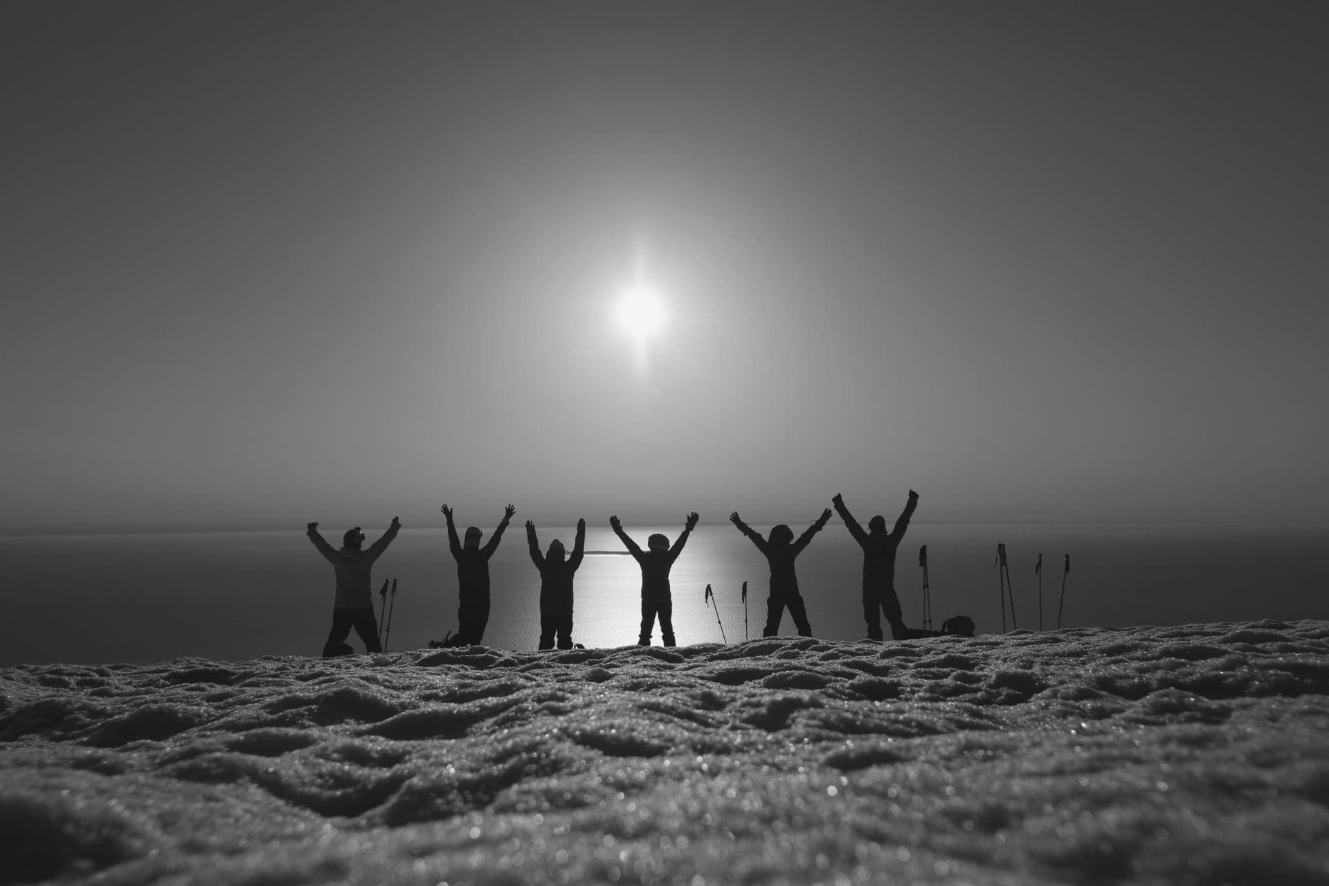 笙ヶ岳サンセット