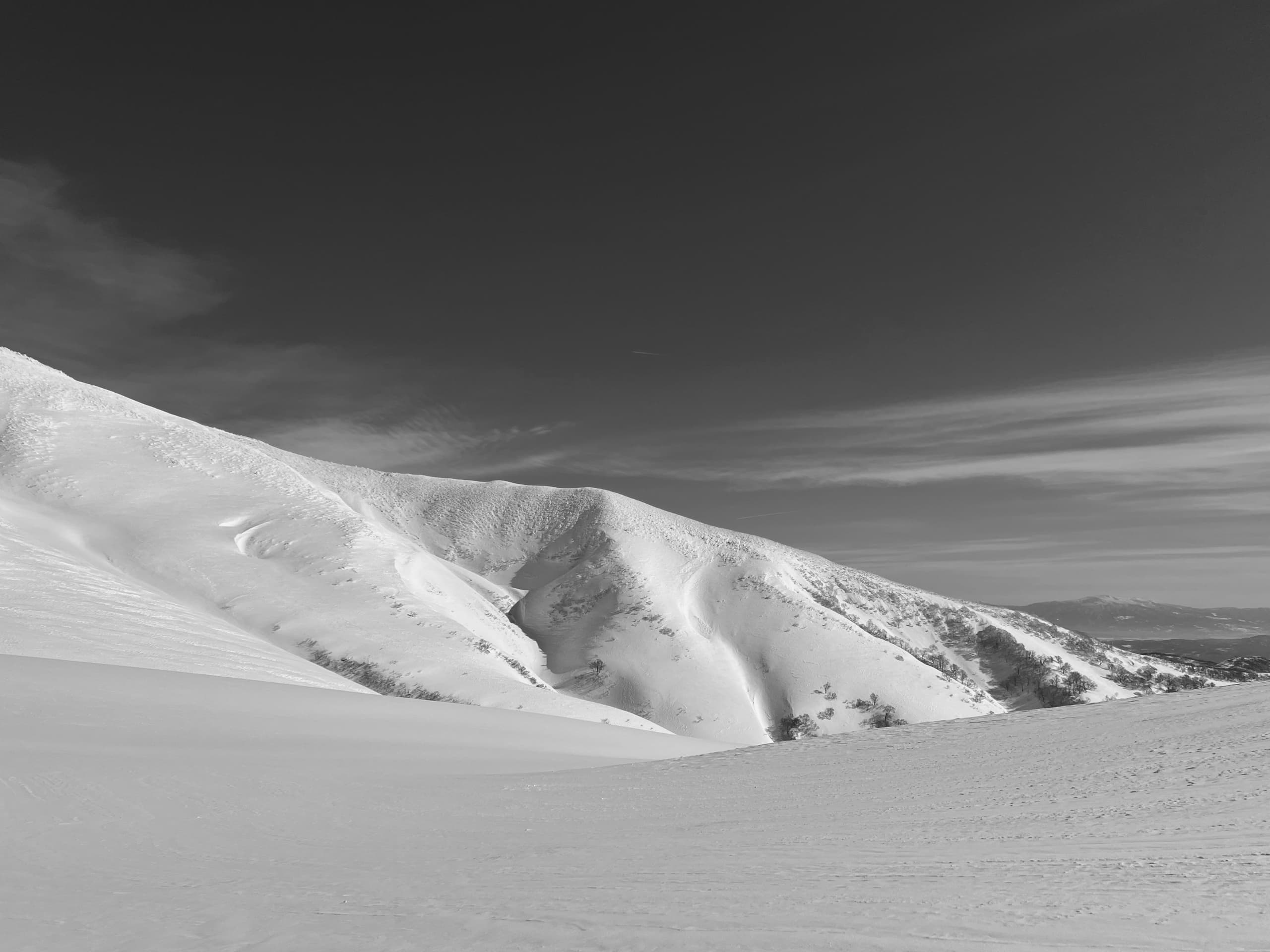 姥ヶ岳から四ツ谷方面